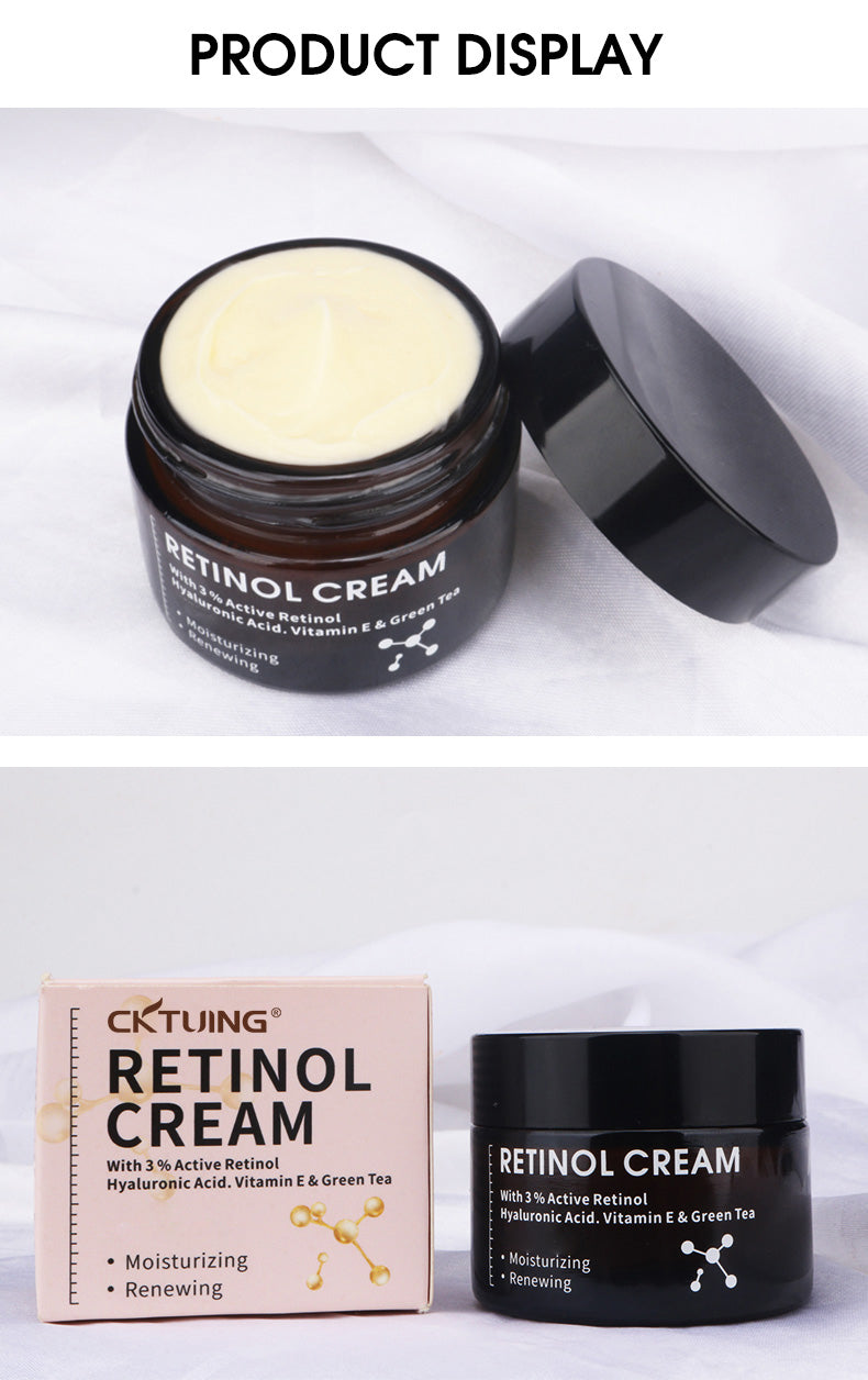 Crème Visage Rétinol Acide Hyaluronique – Anti-Âge & Éclat Quotidien