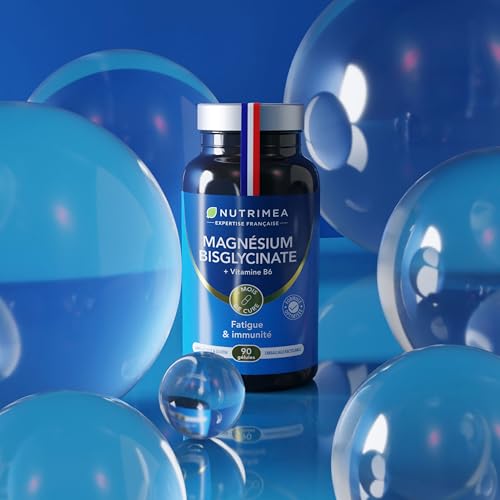 Magnésium Marin et Vitamine B6 – 120 Gélules Nutrimea