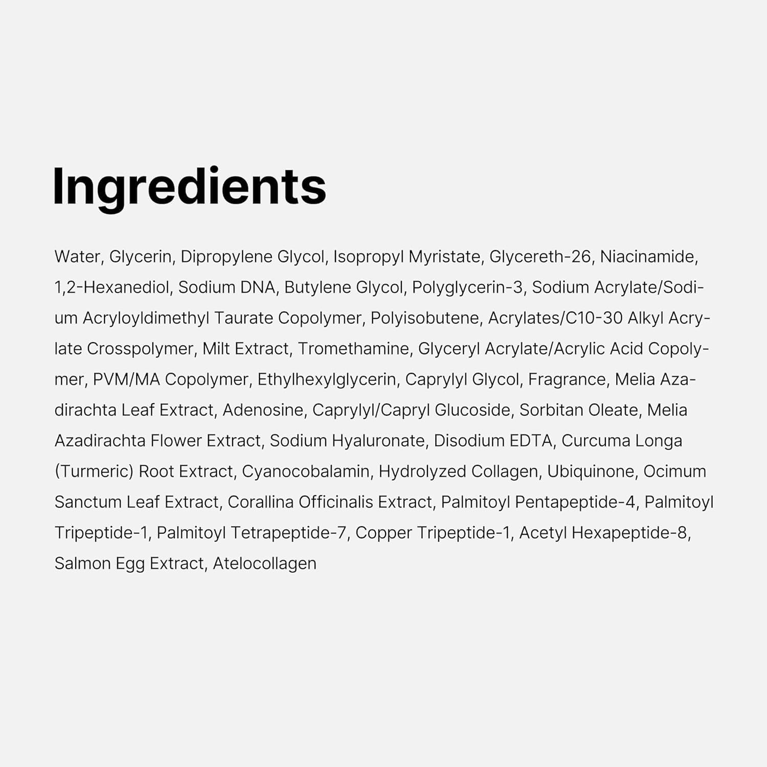Sérum PDRN Visage medicube – Peptides & Niacinamide 30 ml