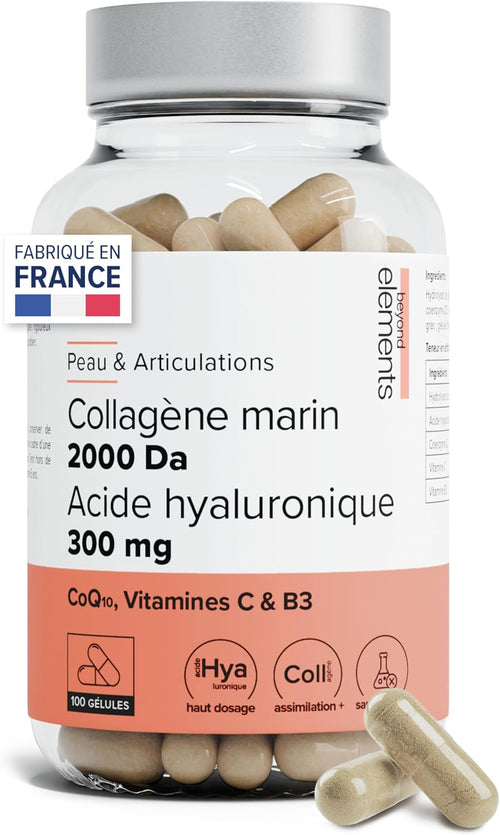 Collagène Marin Acide Hyaluronique Beyond Elements