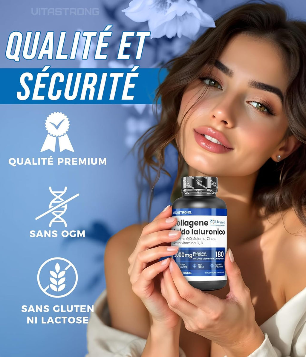 Collagène Acide Hyaluronique – Beauté Peau, Cheveux et Ongles
