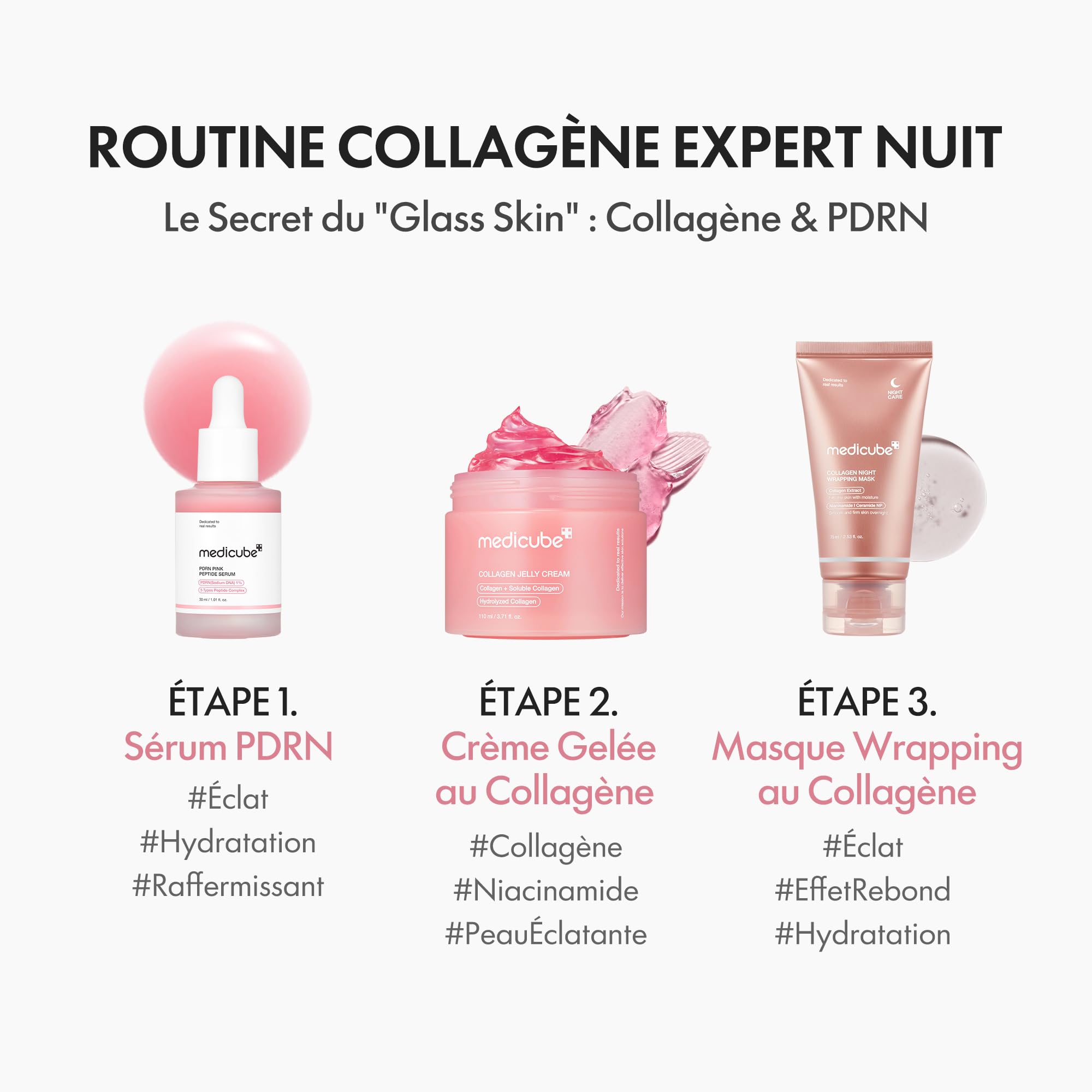 Masque Nuit Collagène – Peel-Off 75 ml medicube