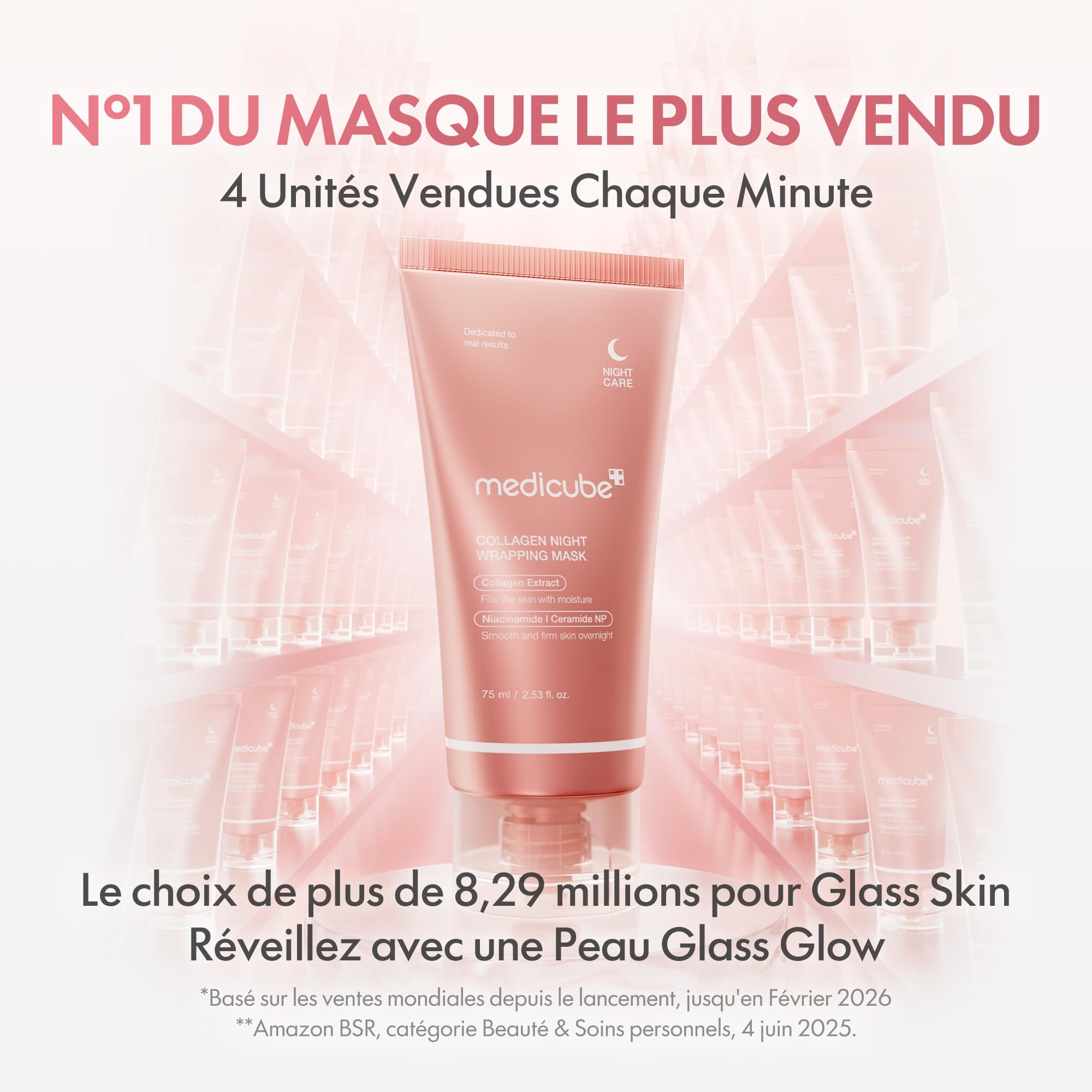 Masque Nuit Collagène – Peel-Off 75 ml medicube