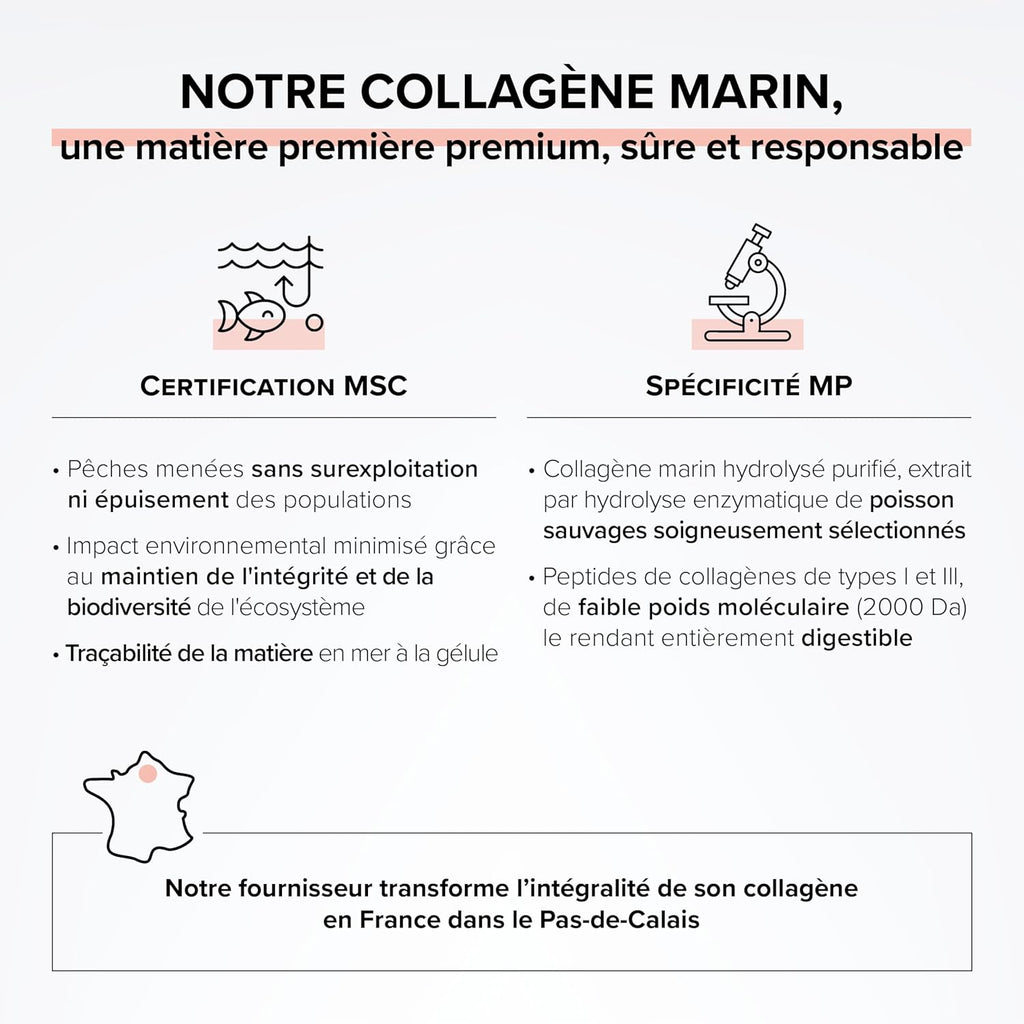 Collagène Marin Acide Hyaluronique – 100 Gélules Vitamine C