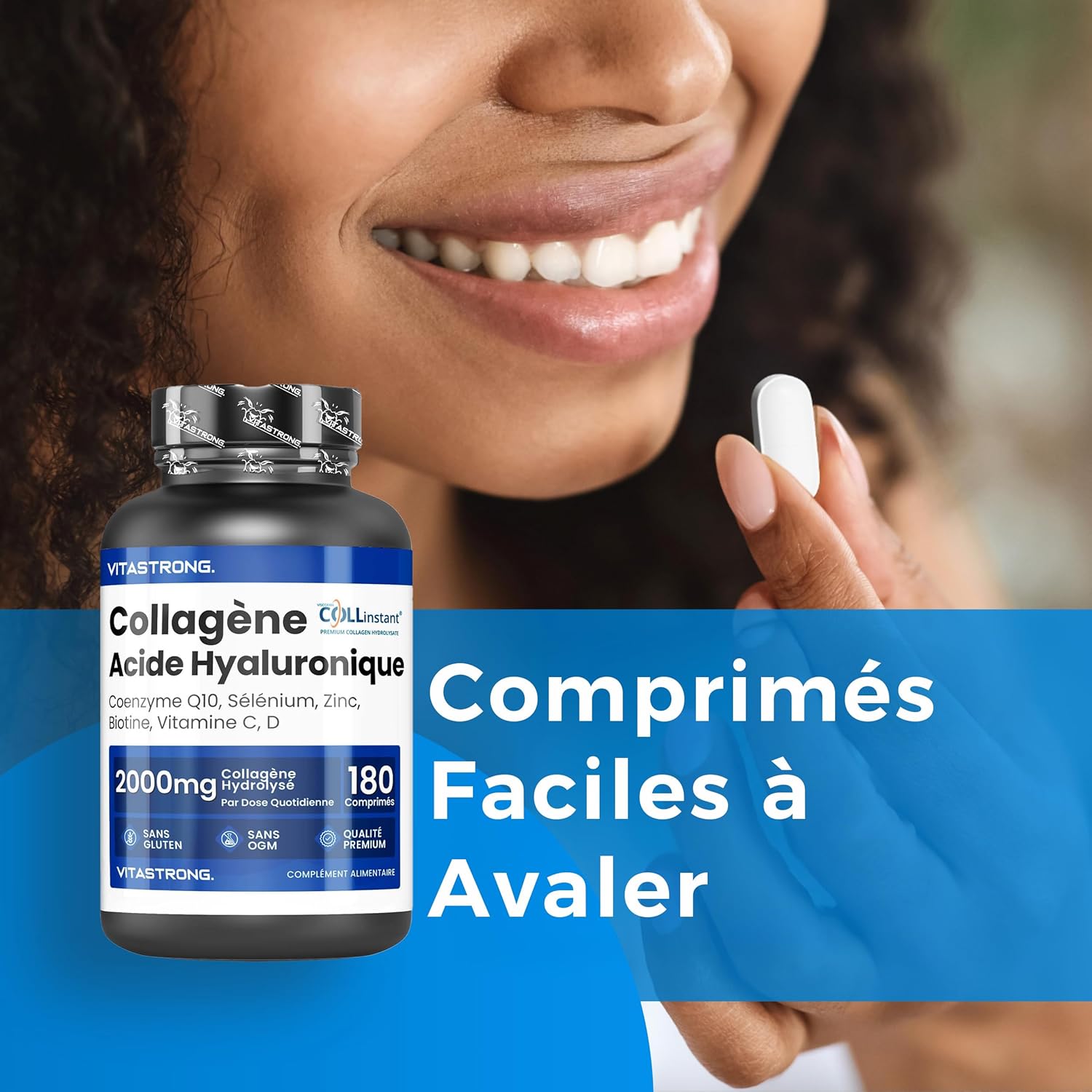 Collagène Acide Hyaluronique hydratation de la peau
