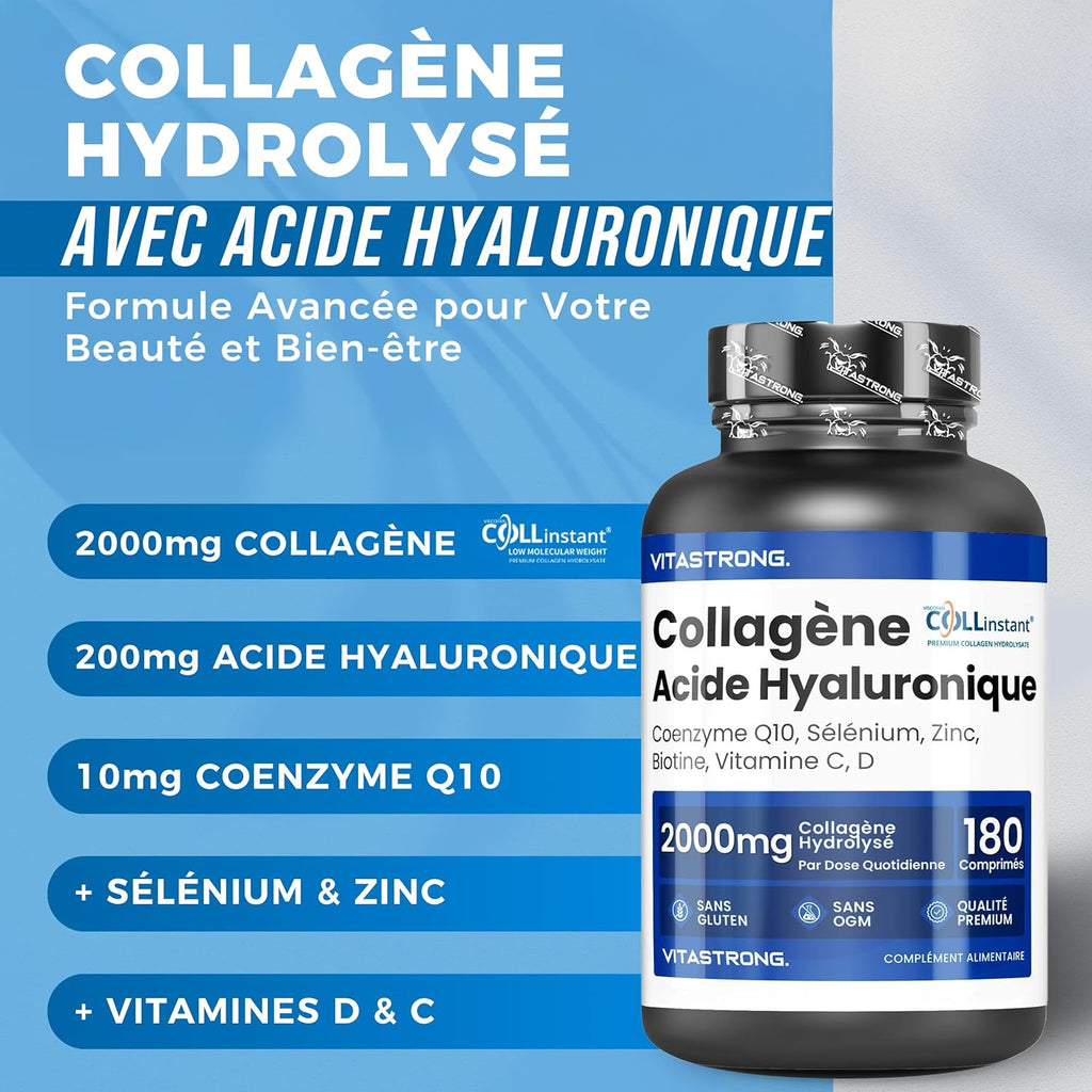 Collagène Acide Hyaluronique pour la peau