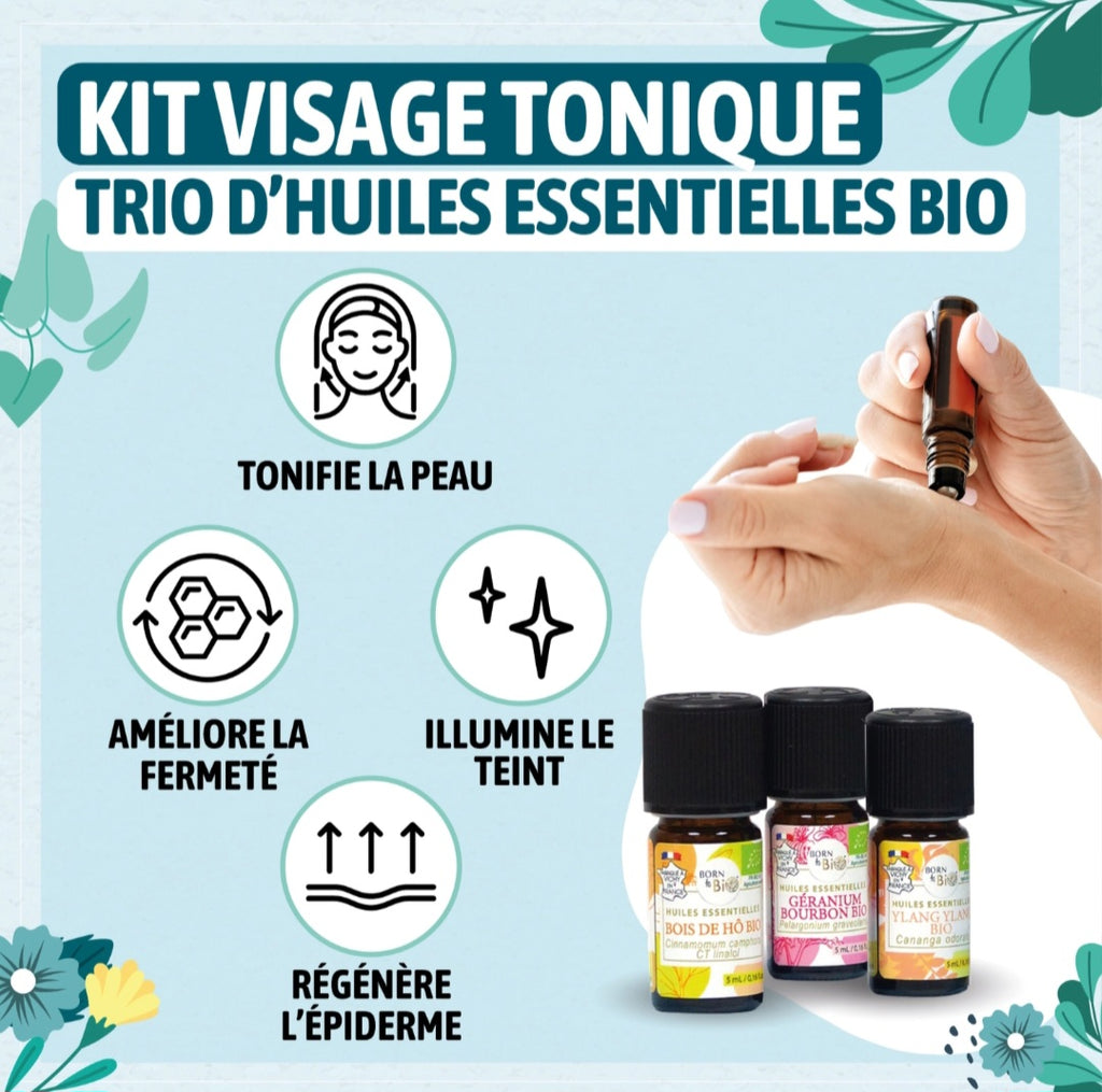 Trio Huiles Essentielles Bio 3 x 5 ml