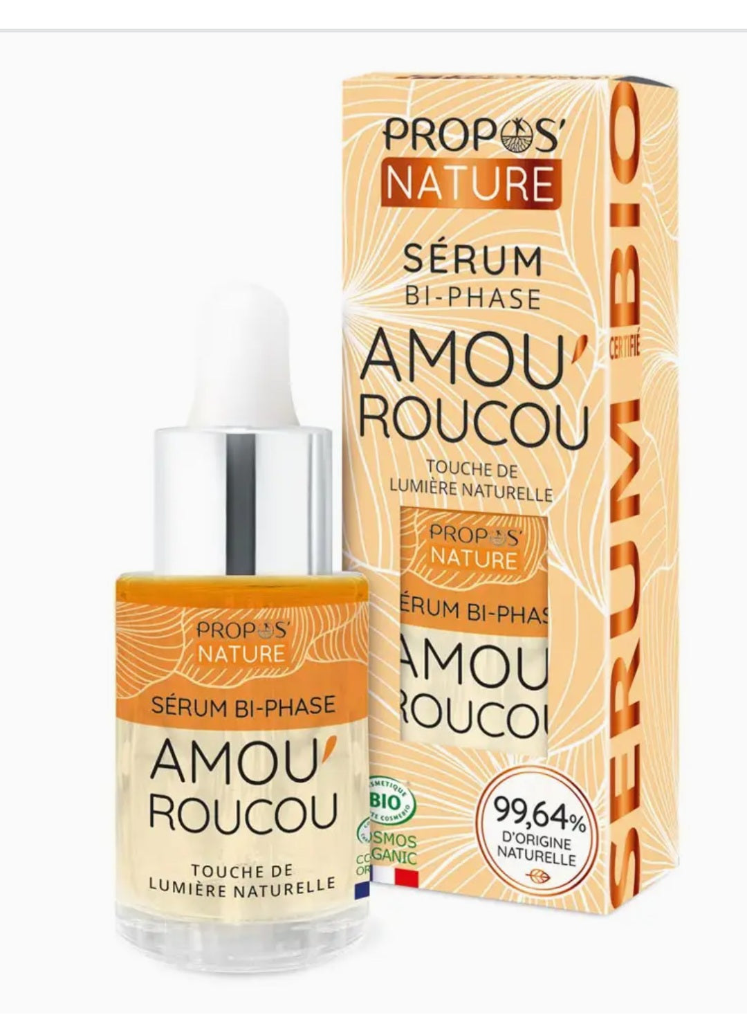 Sérum Visage Bio Roucou soin éclat naturel