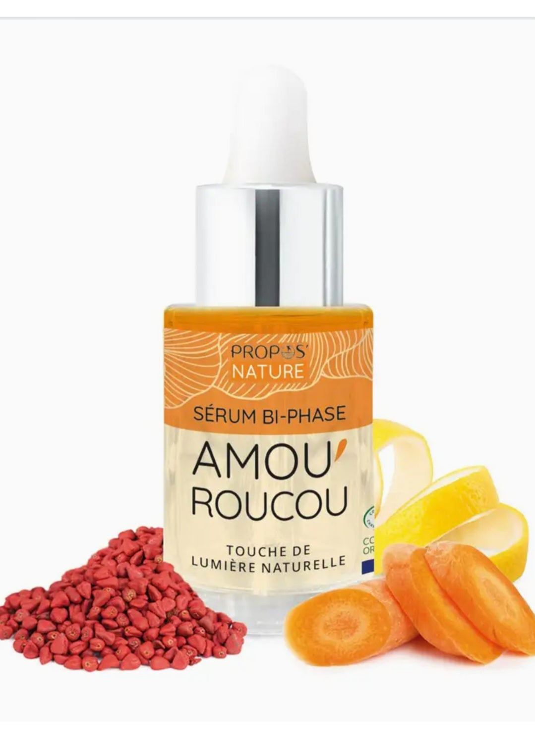 Sérum Visage Bio Roucou soin visage quotidien