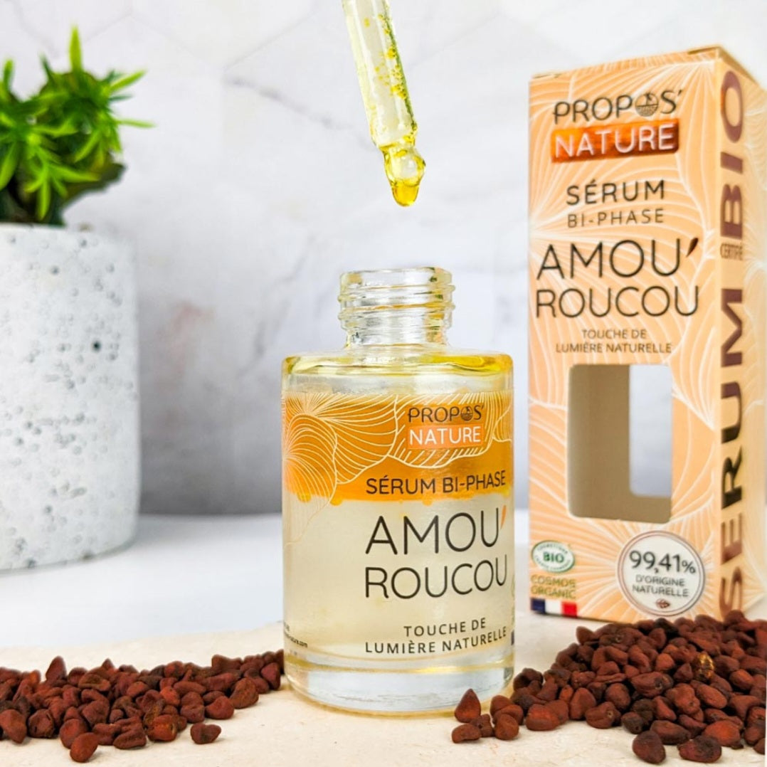 Sérum Visage Bio Roucou formule bi-phase