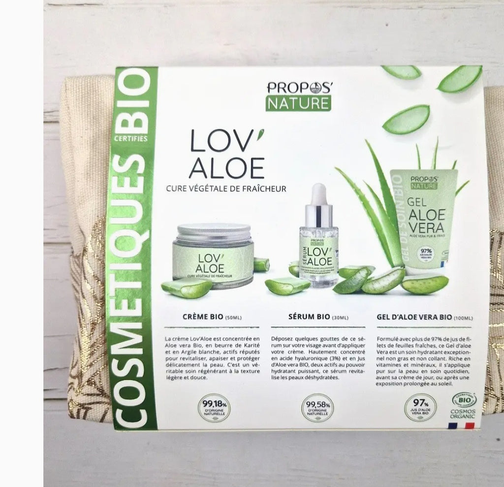 Kit Soin Visage Aloe Vera Bio soins naturels