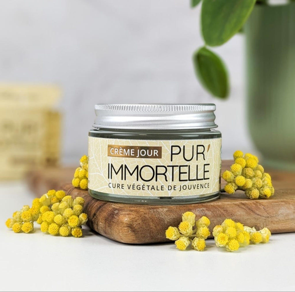Crème de Jour Bio Immortelle soin du visage