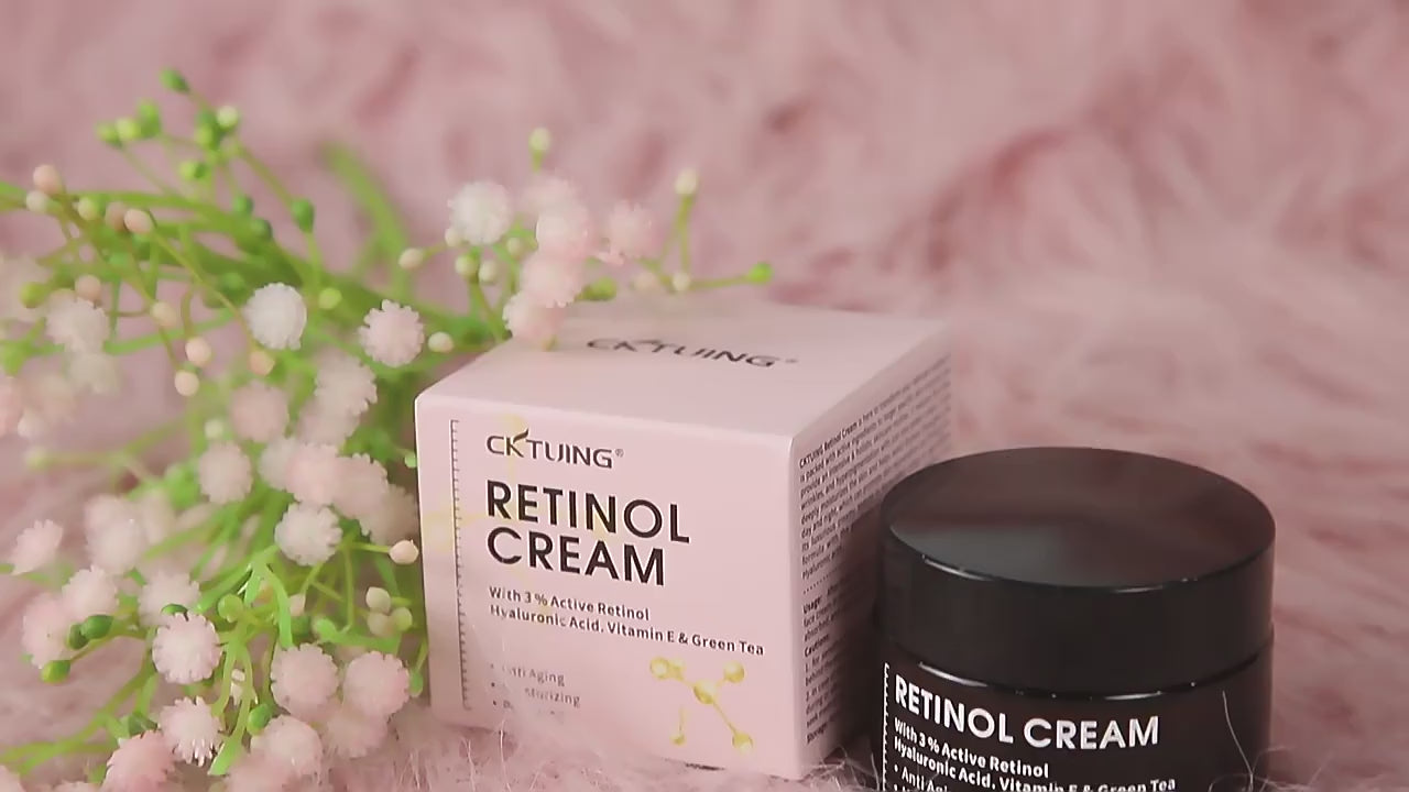 Crème Visage Rétinol Acide Hyaluronique – Anti-Âge & Éclat Quotidien